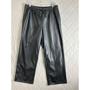 Gap Pants Women's Large Faux‎ Leather